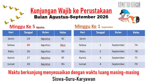 JADWAL KUNJUNGAN WAJIB