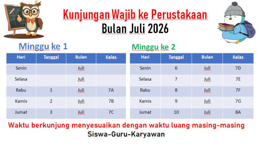 JADWAL KUNJUNGAN WAJIB