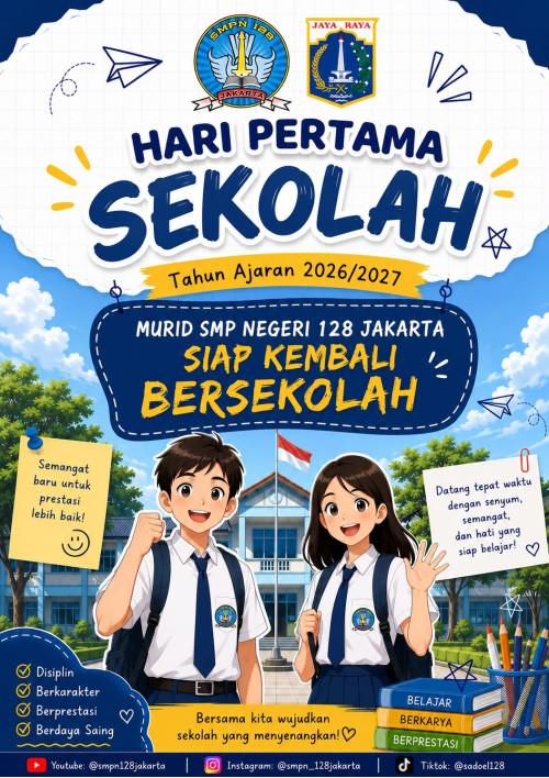 Hari Pertama Sekolah Tahun Ajaran 2026/2027: Semangat Baru, Prestasi Baru!