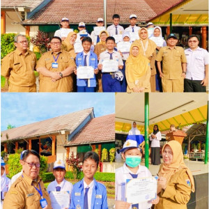 Semangat Literasi 11 Siswa Terbaik di Perpustakaan Saung Baca Pintar