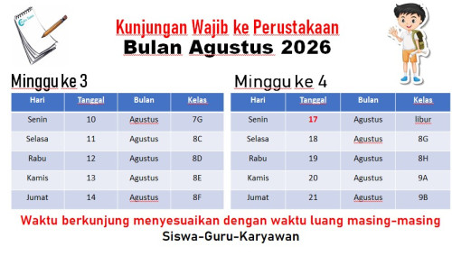 JADWAL KUNJUNGAN WAJIB