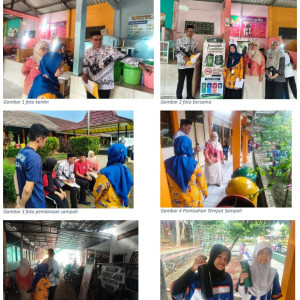Monitoring Program Pilah Sampah di SMPN 128 Jakarta
