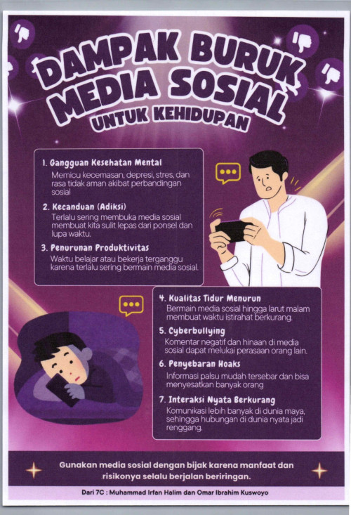 Dampak buruk media sosial untuk kehidupan
