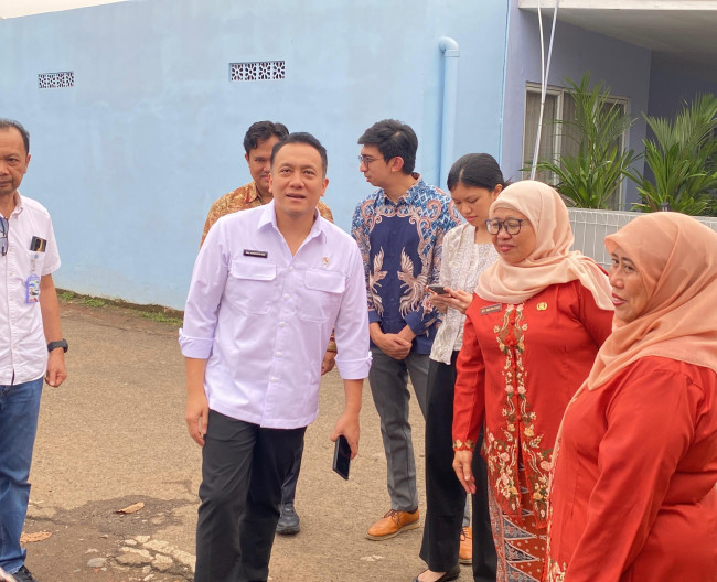 Kunjungan Wakil Menteri Lingkungan hidup