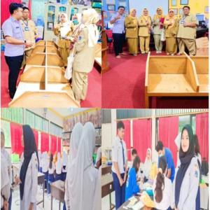 Monitoring Kesehatan Lingkungan dan Skrining Anemia Lanjutan oleh Puskesmas Halim di Sekolah