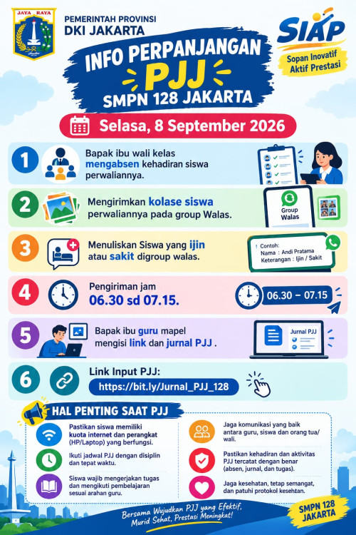Belajar Daring Tetap Serius, Tetap Semangat Meraih Masa Depan
