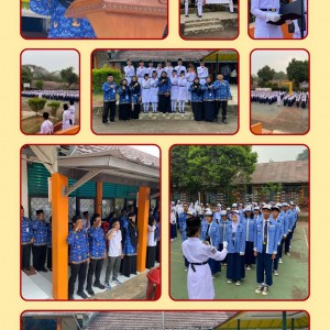 Peringatan Hari Kesaktian Pancasila di SMPN 128 Jakarta