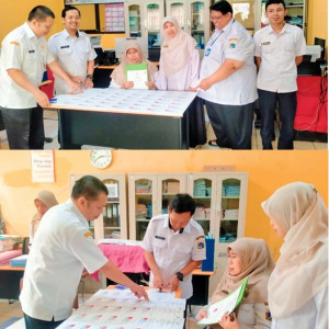 Kegiatan Pencetakan Ijazah Peserta Didik Tahun Ajaran 2025-2026 di SMPN 128 Jakarta