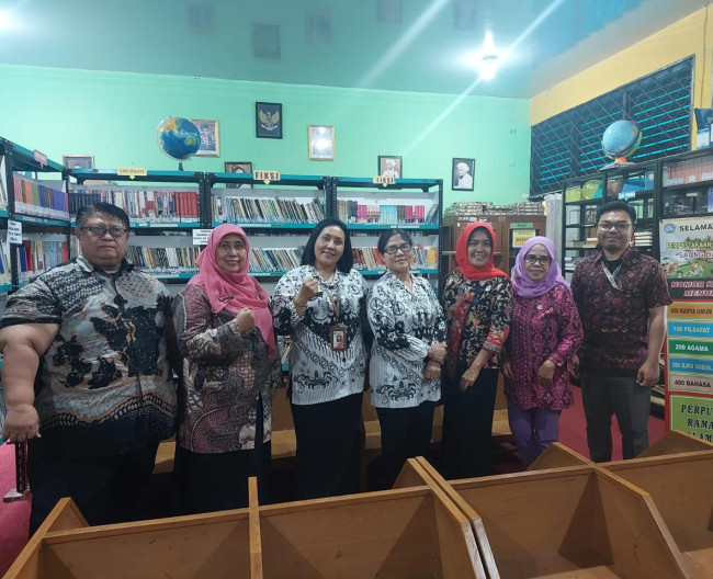Kegiatan Kunjungan Kepala sekolah SMPN 272 Jakarta 