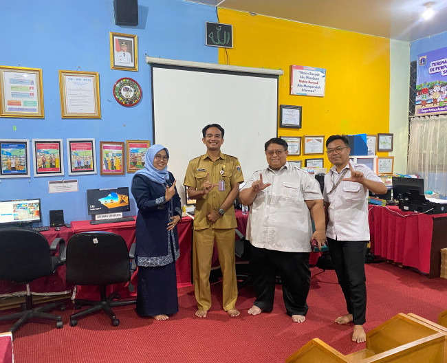 Kunjungan Pustakawan SMPN 81 Jakarta 