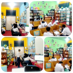 Literasi Siswa melalui Pemanfaatan Perpustakaan