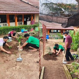 Mewujudkan Sekolah Asri dan Edukatif melalui Tanaman Obat dan Buah-buahan
