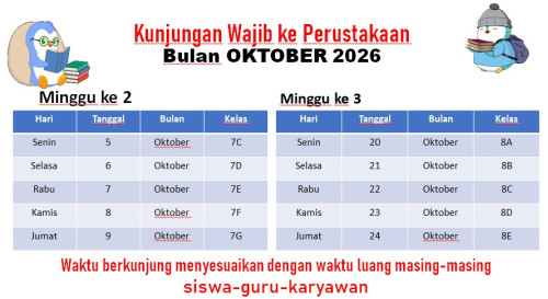JADWAL KUNJUNGAN WAJIB