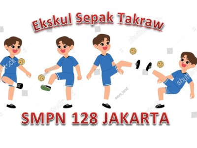 Ekstrakurikuler Sepak Takraw SMPN 128 Jakarta