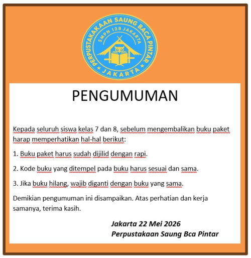 Pengumuman