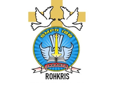 Ekstrakurikuler Rohkris SMPN 128 Bertumbuh dalam Iman, Melayani dengan Kasih