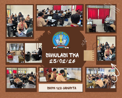 Simulasi TKA Berjalan Lancar dan Tertib