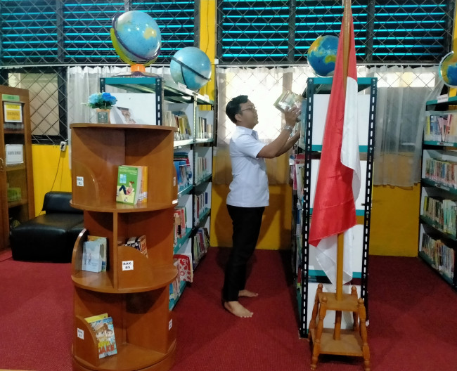 Kegiatan Opname Buku Koleksi Perpustakaan