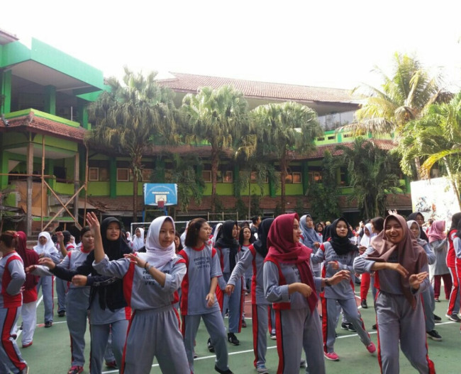 Kegiatan Senam Bersama Setiap Hari Jumat